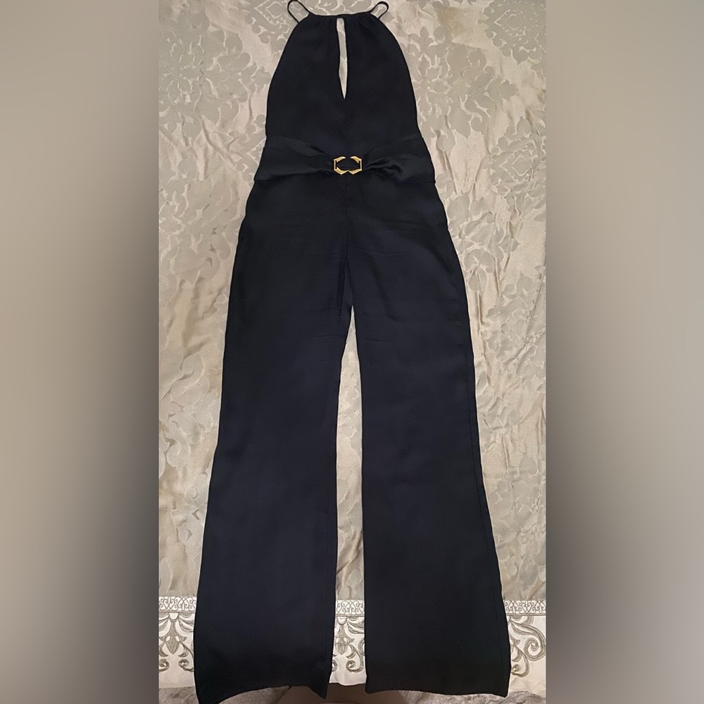 Bebe black jumpsuit